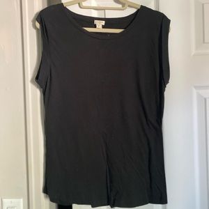 J.crew sleeveless shirt